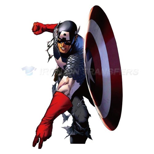 Captain America Iron-on Stickers (Heat Transfers)NO.86